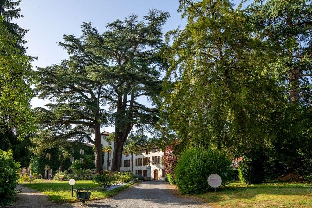 Hostellerie Des Cedres Villeneuve-de-Rivière Exteriör bild